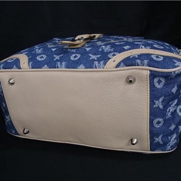 Vintage MCM denim satchel - Picture 3 of 6
